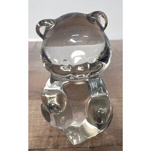 Handcrafted Glass Panda Bear Figurine